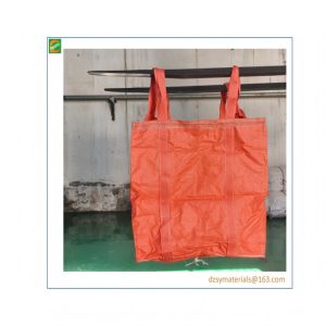 four ring large opening flat bottom ton bag