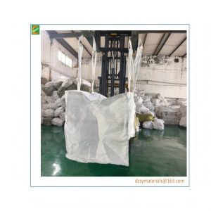 four lifting rings for material feeding and discharging, with tonnage and bag packaging.